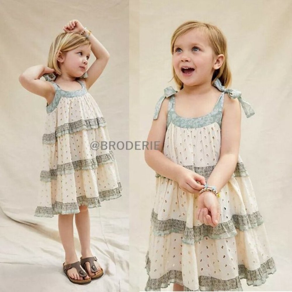 Anthropologie Effie Eyelet Kids Dress 4T New with tag